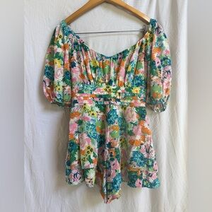 Floral romper